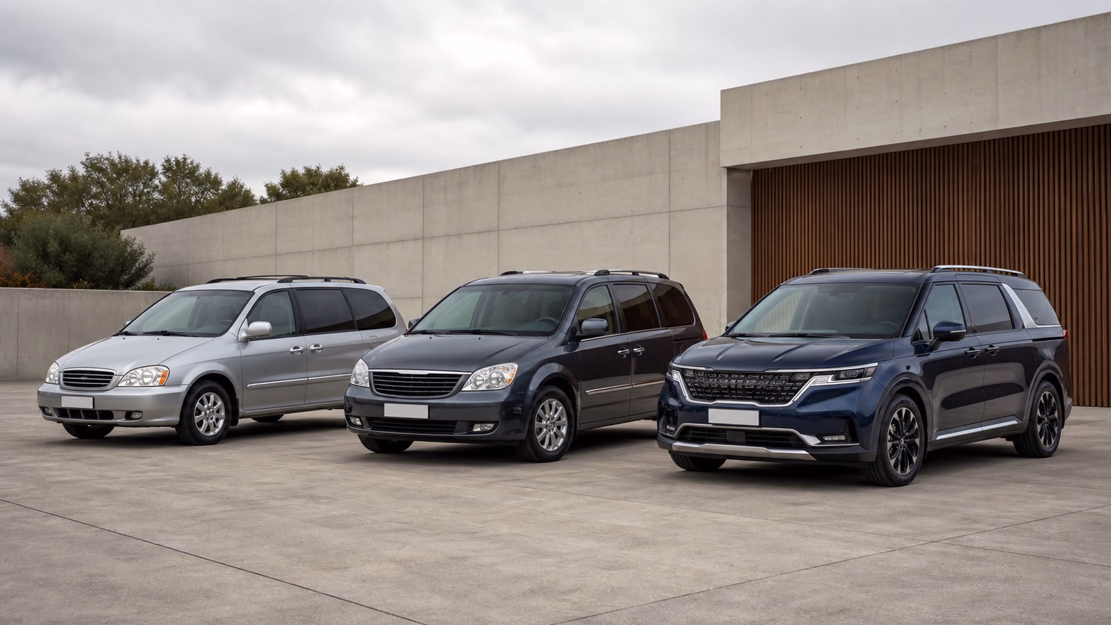 Редакционная иллюстрация к материалу «Kia Carnival: поколения, двигатели и комплектации»