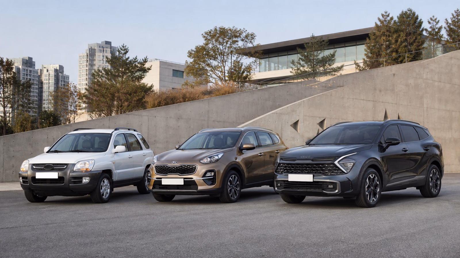 Редакционная иллюстрация к материалу «Kia Sportage из Кореи: какое поколение выбрать»