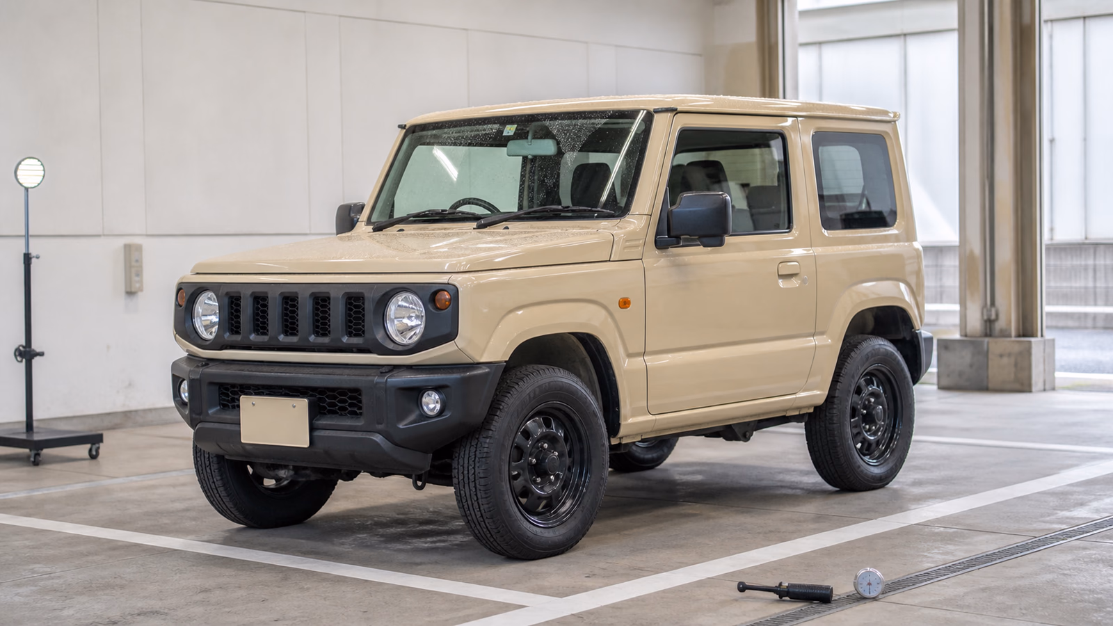 Редакционная иллюстрация к материалу «Suzuki Jimny с японского аукциона»