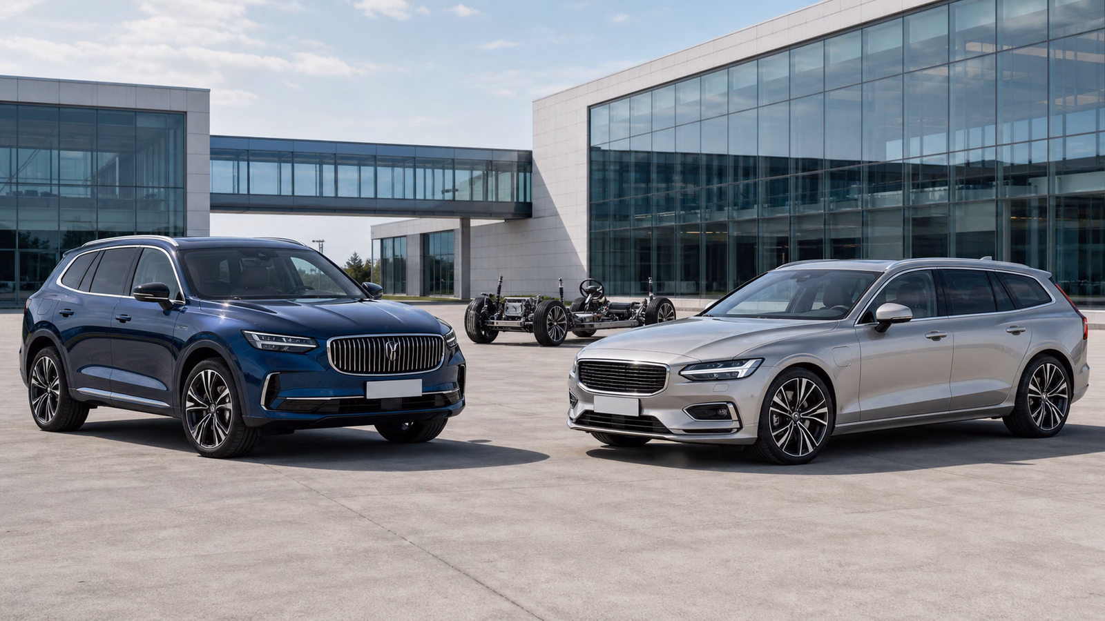 Редакционная иллюстрация к материалу «История Geely и её связь с Volvo»