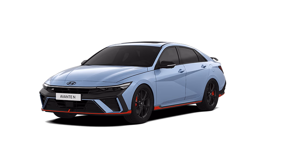 Hyundai Avante N, Перформанс Блю