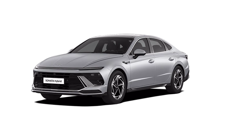 Hyundai Sonata The Edge Hybrid, Аэро серебряный мат