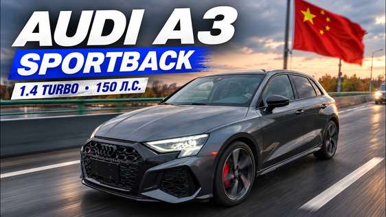 Тюнингованная AUDI A3 из Китая! Честный отзыв владельца